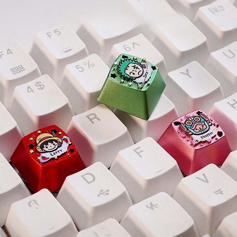Keycap Artisan Anime - Keycap ONE PIECE con Stampa Anime