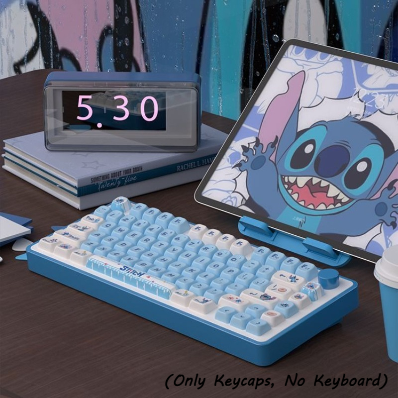 Keycap Artisan Anime - Set di copritasti Stitch per tastiera