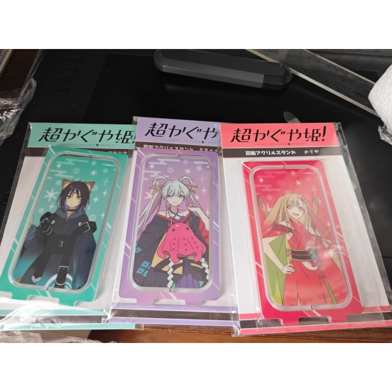 Anime Merchandise Sales - Espositore Girevole in Acrilico per Tapioca,