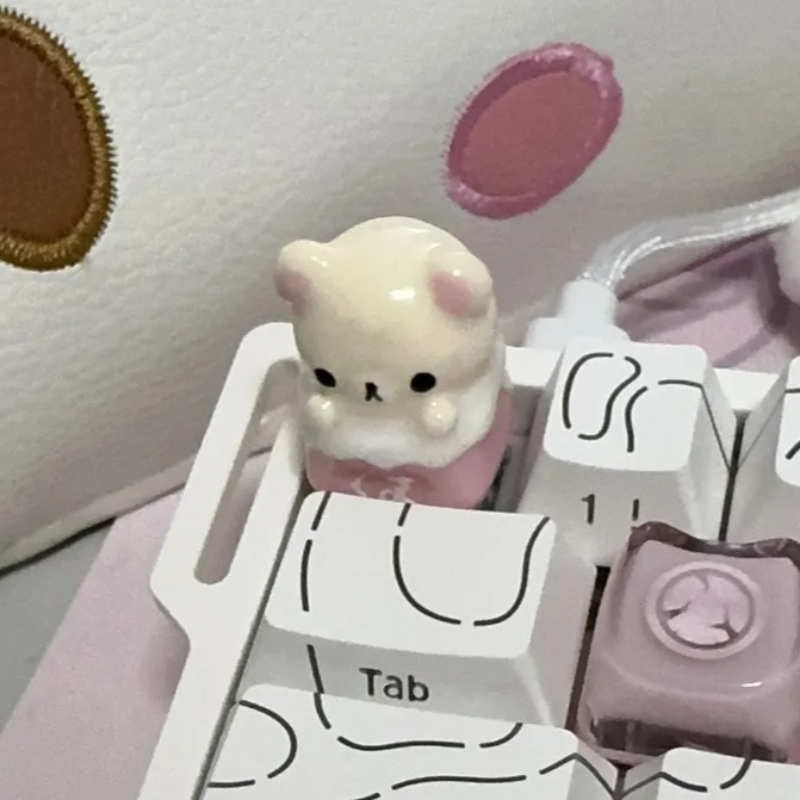 Keycap Artisan Anime - Keycap Kawaii Rilakkuma: Tasti Artigianali a