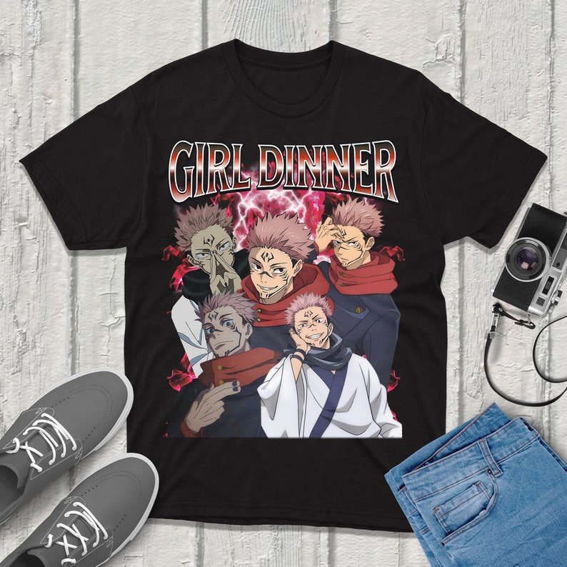 Anime Merchandise China - T-shirt Sukuna Jujutsu-Kaisen Streetwear Abbigliamento di