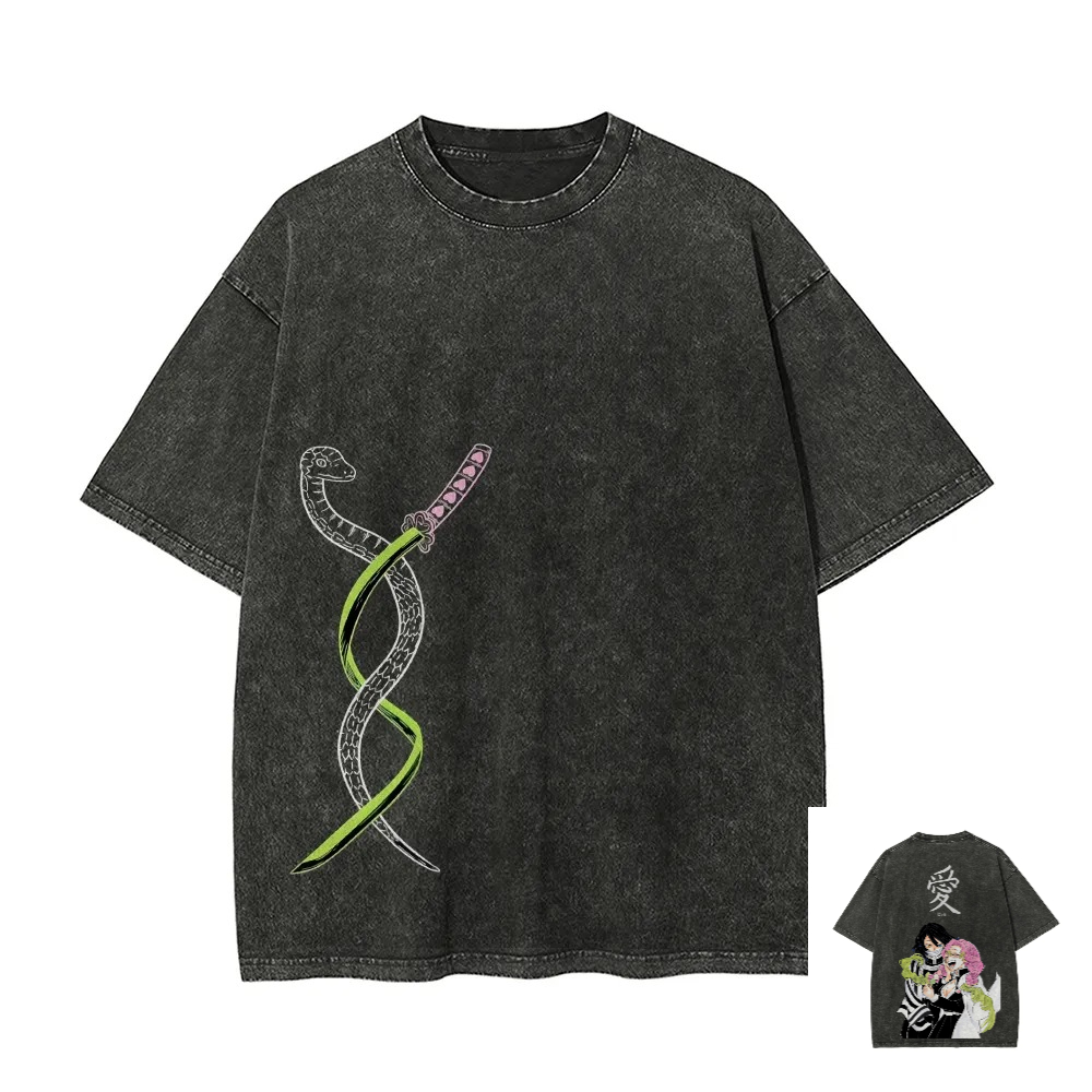 Anime Merchandise Store In Japan - Kimetsu No Yaiba T-shirt lavata Anime
