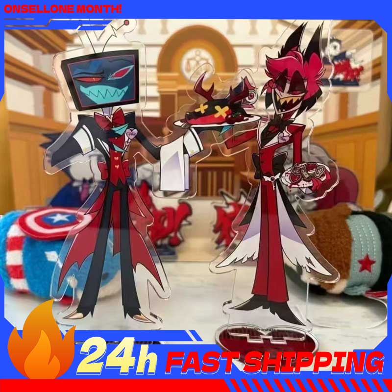 Anime Merch - 2 pezzi Hazbin Anime Periferiche Alastor