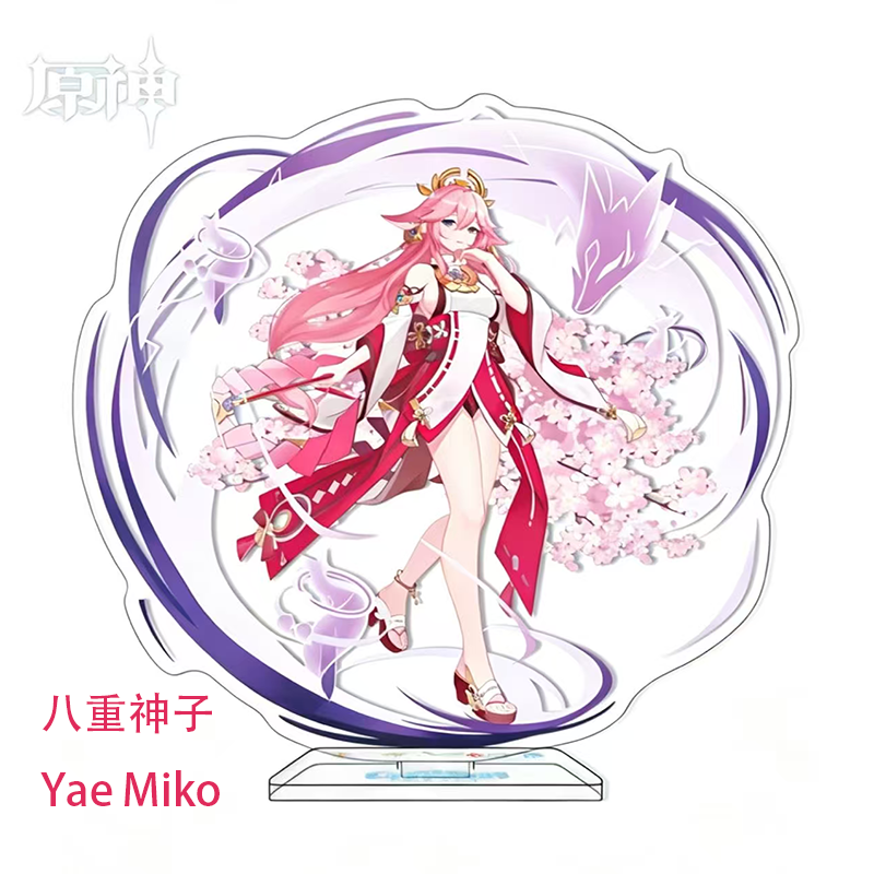 Original Anime Merchandise - Statuetta in Acrilico di Genshin Impact,
