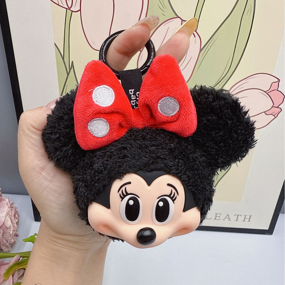 Original Anime Merchandise - Portachiavi con bambola di peluche di