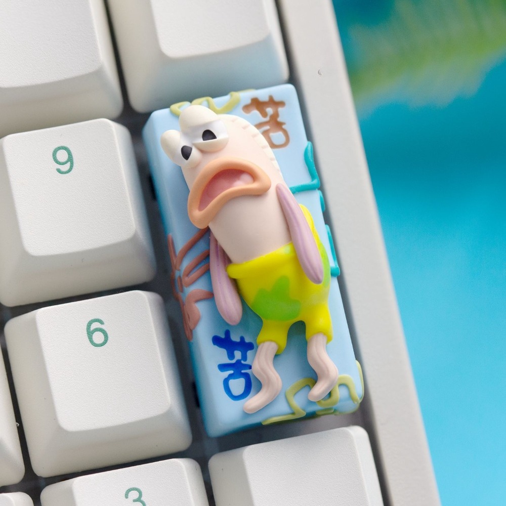 Keycap Artisan Anime - Keycap SpongeBob Sad Fish 2U -