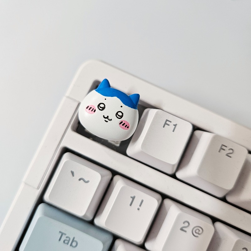 Keycap Artisan Anime - Keycaps Anime Chiikawa Hachiware Cross Switch