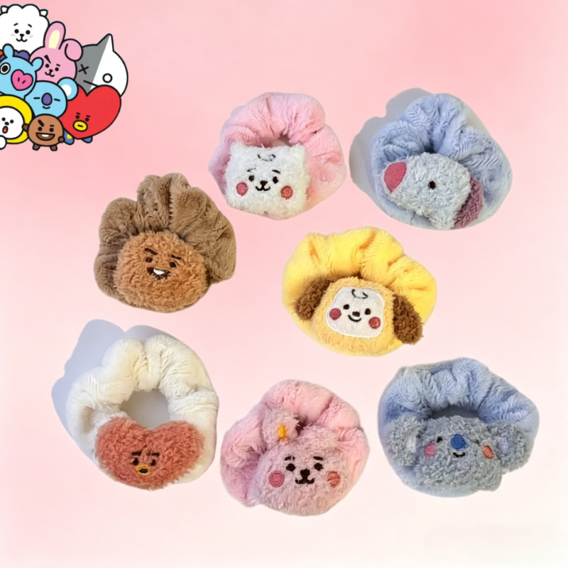 Original Anime Merchandise - Fascia per capelli BT21 con personaggi