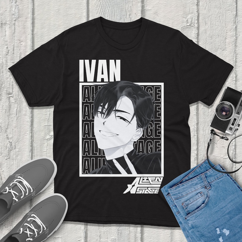 Premium Anime Merchandise - T-shirt da palcoscenico Ivan Alien Vintage