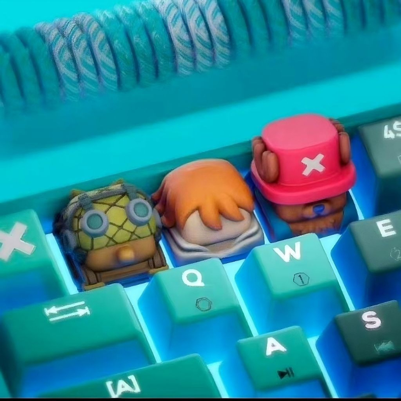 Keycap Artisan Anime - One Piece Chopper Nami anime cartoon