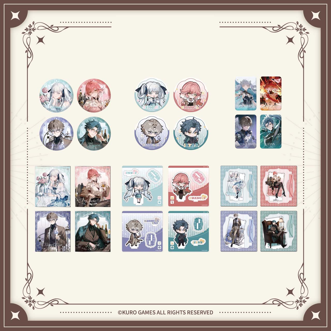Anime Merch - Sunsyea Wuthering Waves Merchandise ufficiale Originale