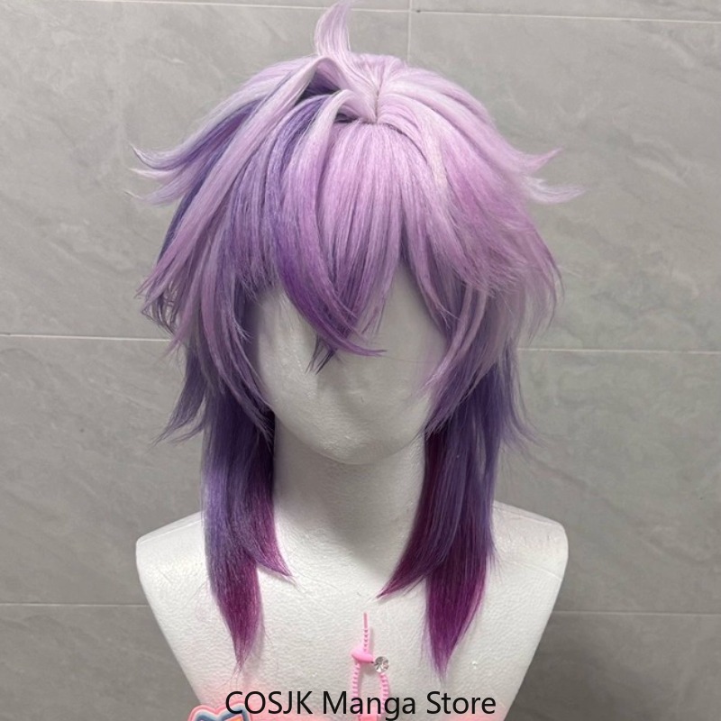 Cosplay Wig Colored - Parrucca Cosplay del Gioco Genshin Impact,
