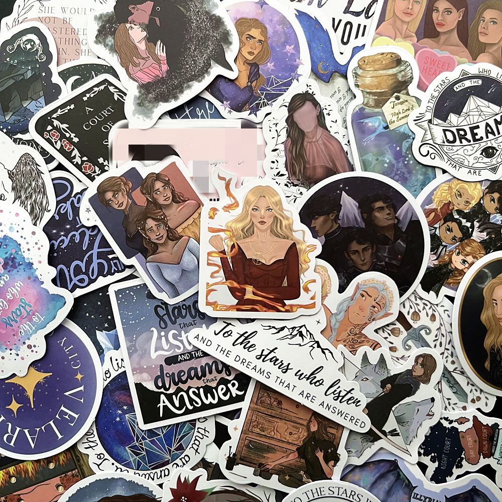 60 Pezzi Adesivi Anime Acotar, - Anime Merchandise For Kids recensione e prezzo