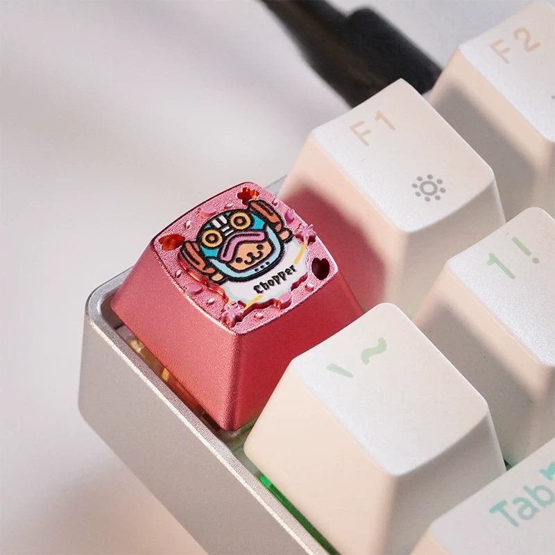 Keycap ONE PIECE con Stampa An - Keycap Artisan Anime recensione e prezzo