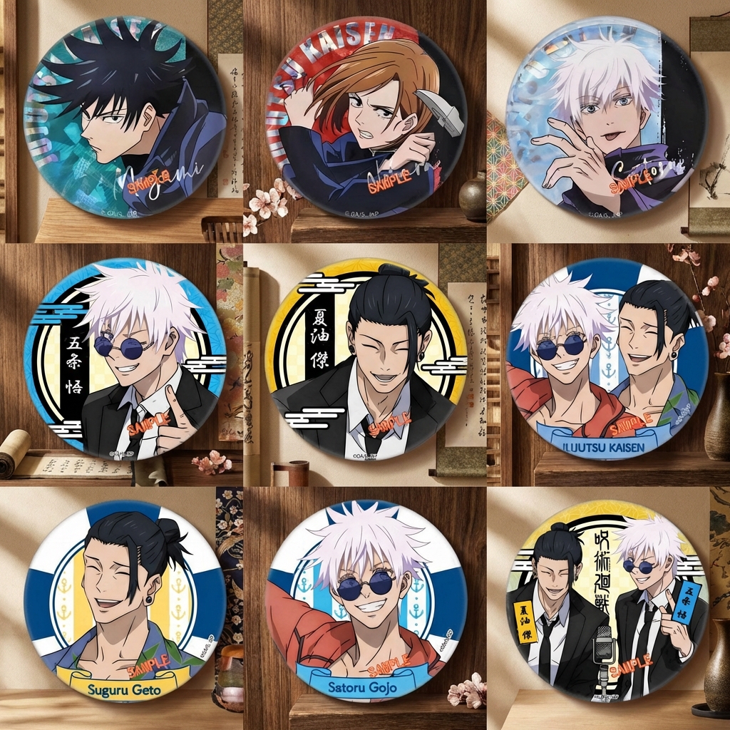 Badge Jujutsu Kaisen Terza Ond - Premium Anime Merchandise recensione e prezzo