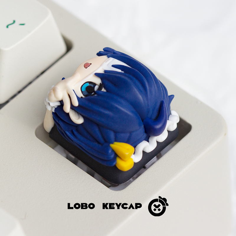 Keycap Lobo Rikka Takanashi An - Keycap Artisan Anime recensione e prezzo