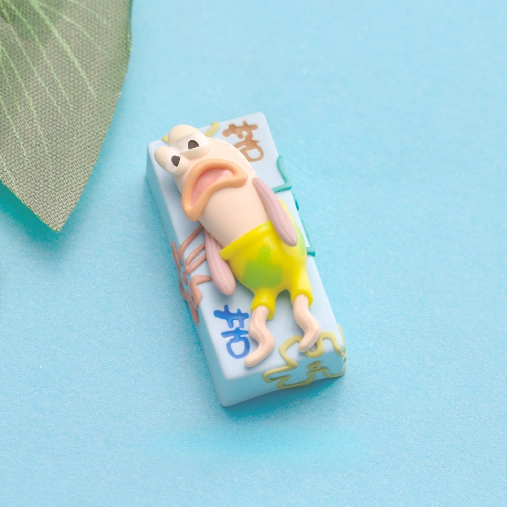 Keycap SpongeBob Sad Fish 2U - - Keycap Artisan Anime recensione e prezzo