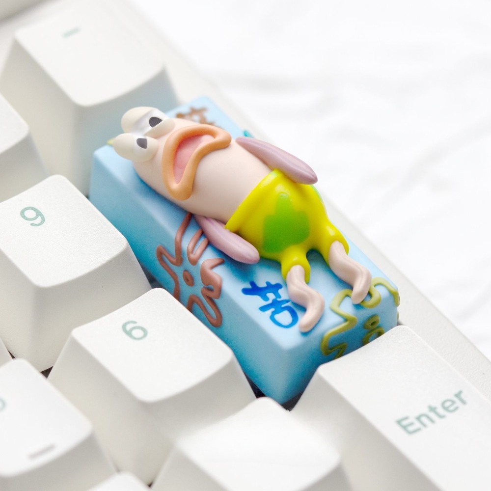 Keycap SpongeBob Sad Fish 2U - - Keycap Artisan Anime recensione e prezzo