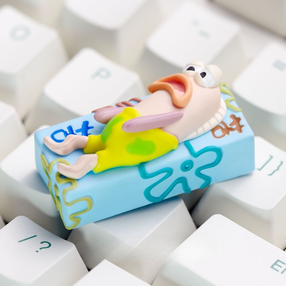 Keycap SpongeBob Sad Fish 2U - - Keycap Artisan Anime recensione e prezzo