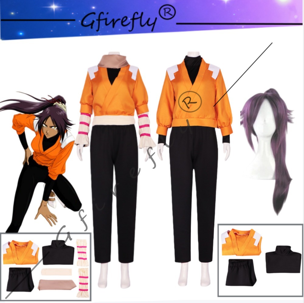 BLEACH Yoruichi Shihouin Costu - Cosplay Wig Colored recensione e prezzo