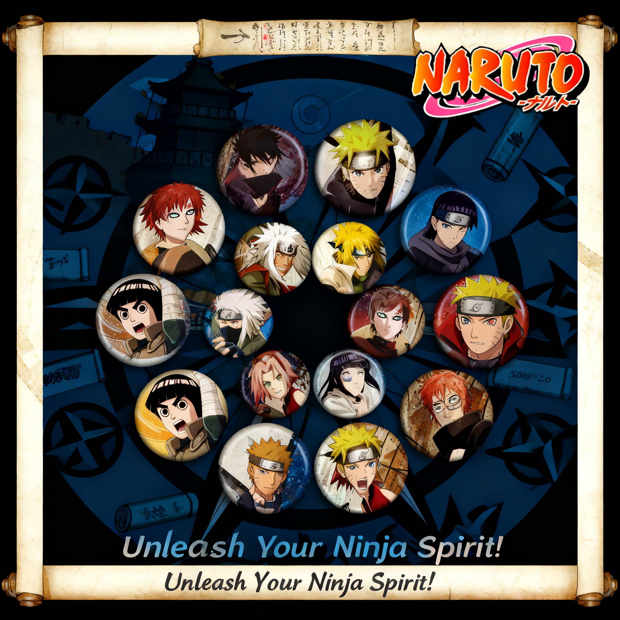 Badge Anime Naruto 58mm, Sasuk - Anime Cosplay Merchandise recensione e prezzo