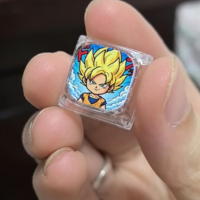 Keycaps Dragon Ball Super Saiy - Keycap Artisan Anime recensione e prezzo