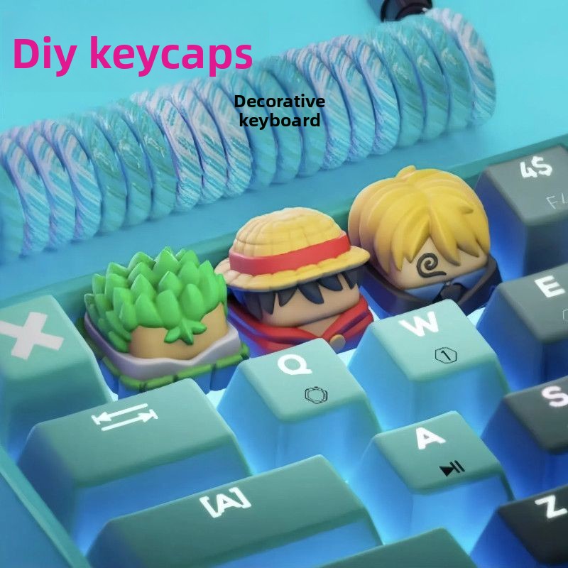 One Piece Anime Periferia Monk - Keycap Artisan Anime recensione e prezzo