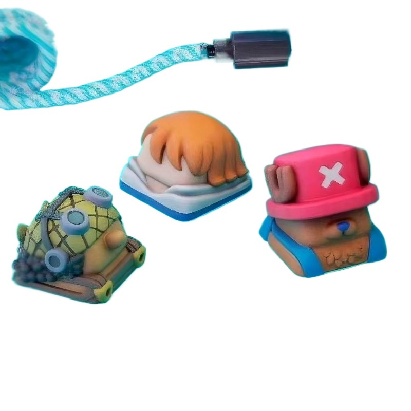 One Piece Chopper Nami anime c - Keycap Artisan Anime recensione e prezzo