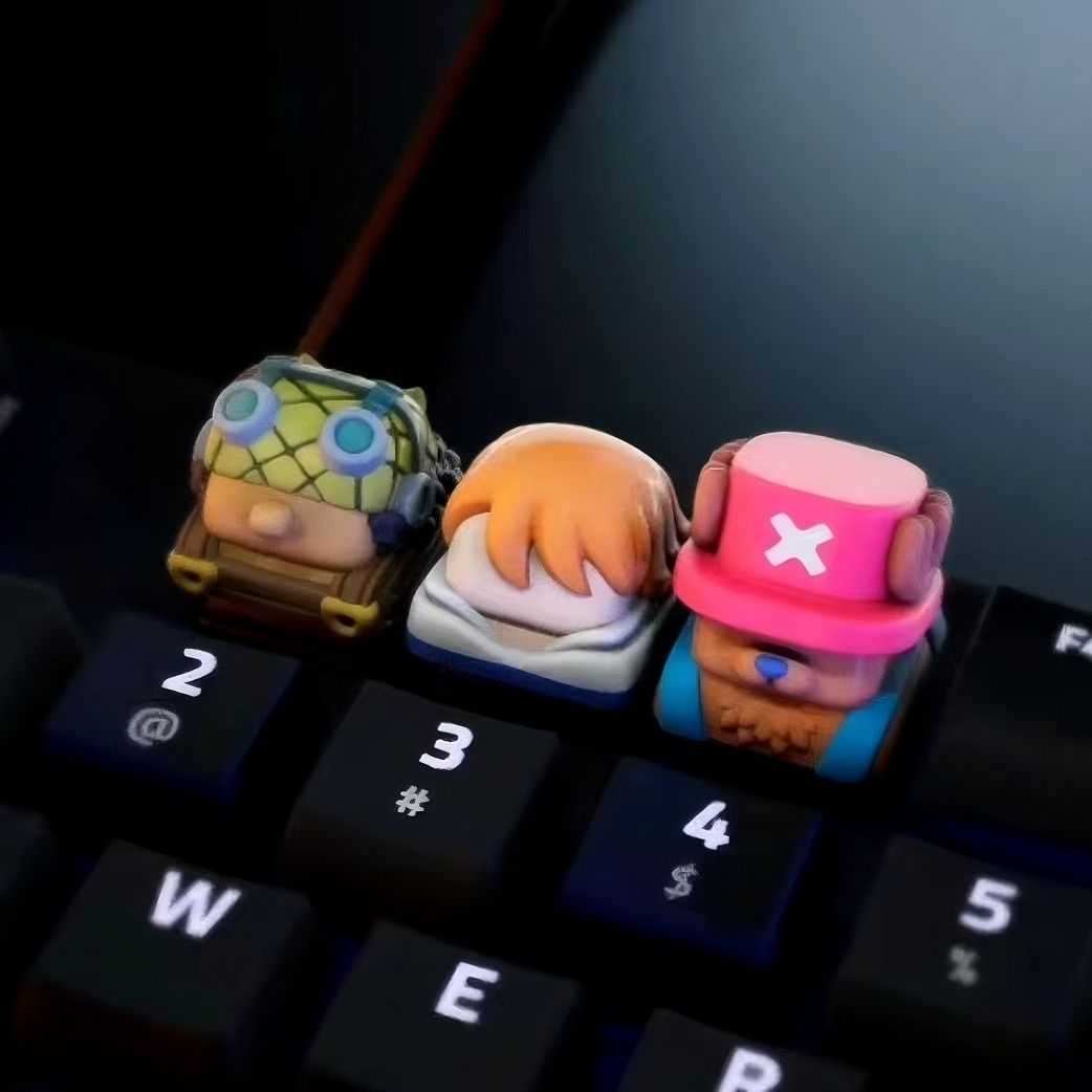 One Piece Chopper Nami anime c - Keycap Artisan Anime recensione e prezzo
